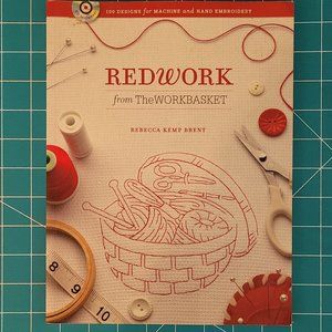 Book - Redwork from The Workbasket Author: Rebecca Kemp Brent